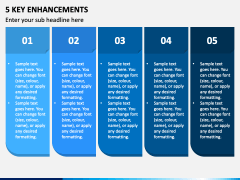 5 Key Enhancements PPT Slide 1