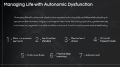 Autonomic Dysfunction PPT Slide 8