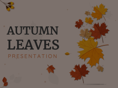 Autumn Leaves Presentation Theme Animated Presentation - SketchBubble