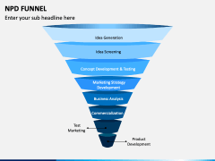 NPD Funnel PowerPoint and Google Slides Template - PPT Slides