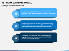 Network Database Model PowerPoint Template - PPT Slides