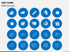 Fast Icons PPT Slide 2