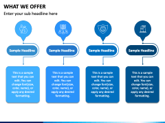 What We Offer PowerPoint and Google Slides Template - PPT Slides