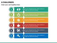 6 Challenges PPT Slide 2