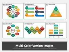 Supply Chain Integration Multicolor Combined