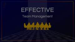 Effective Team Management Animated Presentation - SketchBubble