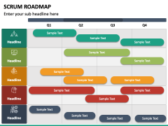 SCRUM Roadmap PowerPoint and Google Slides Template - PPT Slides