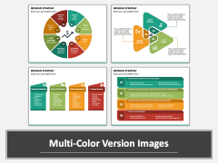 Revenue Strategy PPT Multicolor Combined