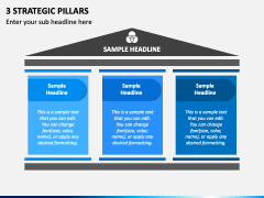 3 Strategic Pillars PPT Slide 2