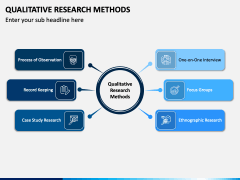 Qualitative Research Methods PPT Slide 1