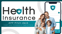 Health Insurance App Pitch Deck PPT Slide 1
