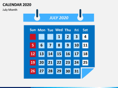 Calendar 2020 - Type 2 PPT Slide 7