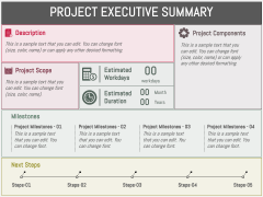 Free - Project Executive Summary PowerPoint Template and Google Slides ...