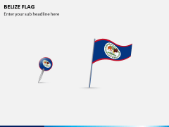 Belize Flag PPT Slide 1