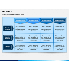 Page 2 - Matrix Table Infographics Templates for PowerPoint and Google ...