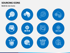 Sourcing Icons PPT Slide 2