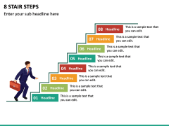 8 Stair Steps PPT Slide 2