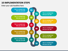 10 Implementation Steps PPT Slide 2