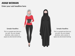 Arab Woman PPT Slide 2