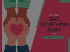 National Give Something Away Day Animated Presentation - SketchBubble