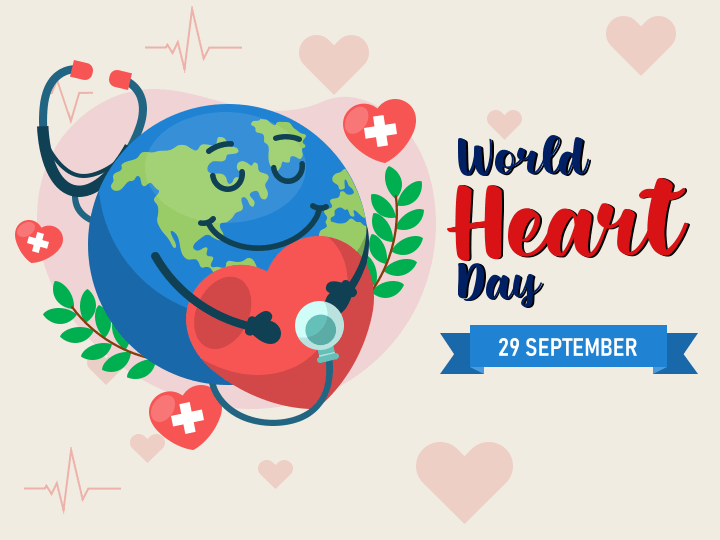 World Heart Day Free PPT Slide 1