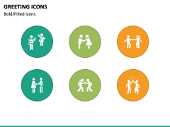 Greeting Icons PPT Slide 2