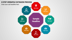 8 Step Versatile Octagon Process PPT Slide 1