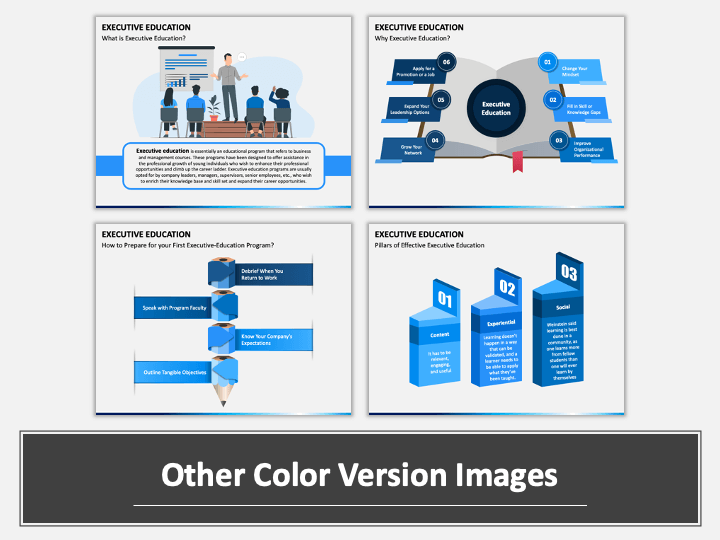 Executive Education PowerPoint and Google Slides Template - PPT Slides