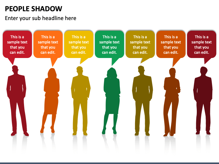 People Shadow PPT Slide 1