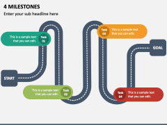 4 Milestones PPT Slide 2