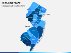 New Jersey Map PPT Slide 2