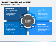 Segmented Quadrant Diagram PPT Slide 2