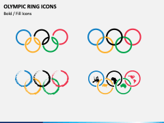 Olympic Ring Icons for PowerPoint and Google Slides - PPT Slides