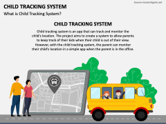 Child Tracking System PowerPoint Template - PPT Slides