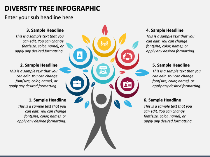 Diversity Tree Infographic PPT Slide 1