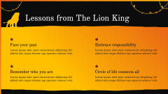 Free - The Lion King Theme for PowerPoint and Google Slides - PPT Slides