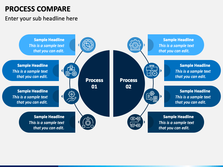 Process Compare PPT Slide 1
