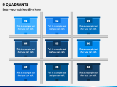 9 Quadrants PPT Slide 1