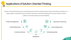 Solution-Oriented Thinking PPT Slide 7
