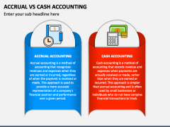 Accrual Vs Cash Accounting PPT Slide 1