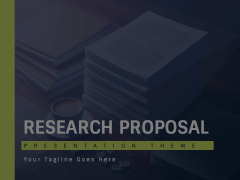 Research Proposal Animated Presentation - SketchBubble
