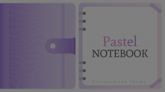 Pastel Notebook Theme Animated Presentation - SketchBubble