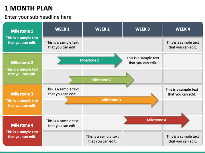 1 month business plan