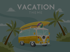 Vacation Presentation Theme Animated Presentation - SketchBubble
