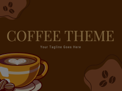 Coffee Theme Animated Presentation - SketchBubble