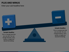 Plus Minus Animated Presentation - SketchBubble