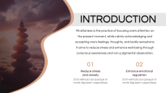 Mindfulness Theme PPT Slide 3