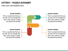 Letter F - Puzzle Alphabet PPT Slide 2