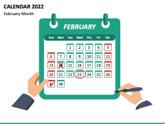 Calendar 2022 T1 PPT Slide 2
