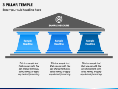 3 Pillar Temple PPT Slide 2